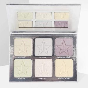 Jeffree Star platinum ice skin frost palette NIB